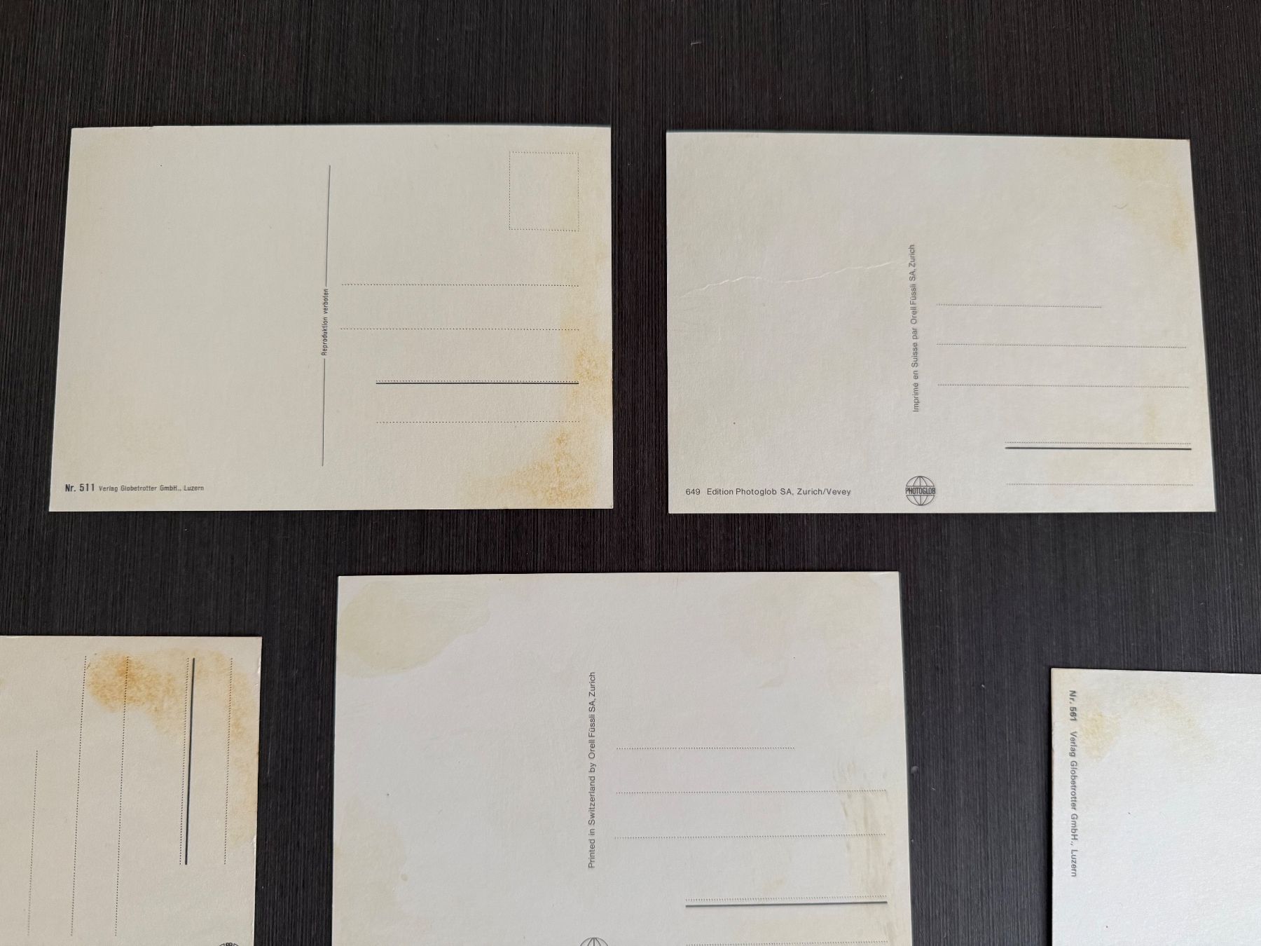 Cartoline postali: 8 Jux Postkarten Schweizer Armee – Difettoso da Brütten venduto da Hst1 5