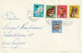 Pro Juventute 1966, Satzbrief