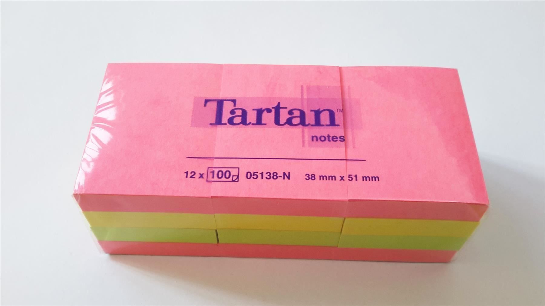 Schreibblöcke: Haftnotizen 12x, 38 x 51 mm, neonfarben – Neu und originalverpackt aus St. Gallen von cointec 4