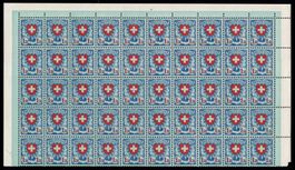 1940, Wappenmuster Nr.165y Schalter-Bogen **, Kat. 3'500.-