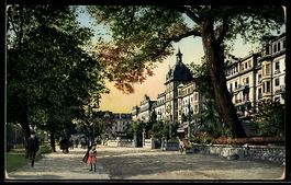 AK Interlaken, Strasse Hoheweg