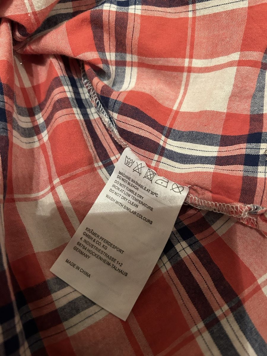 Camicette: Hemdbluse-Karo Grösse M – Nuovo (secondo la descrizione) da Horriwil venduto da Mel4553 3