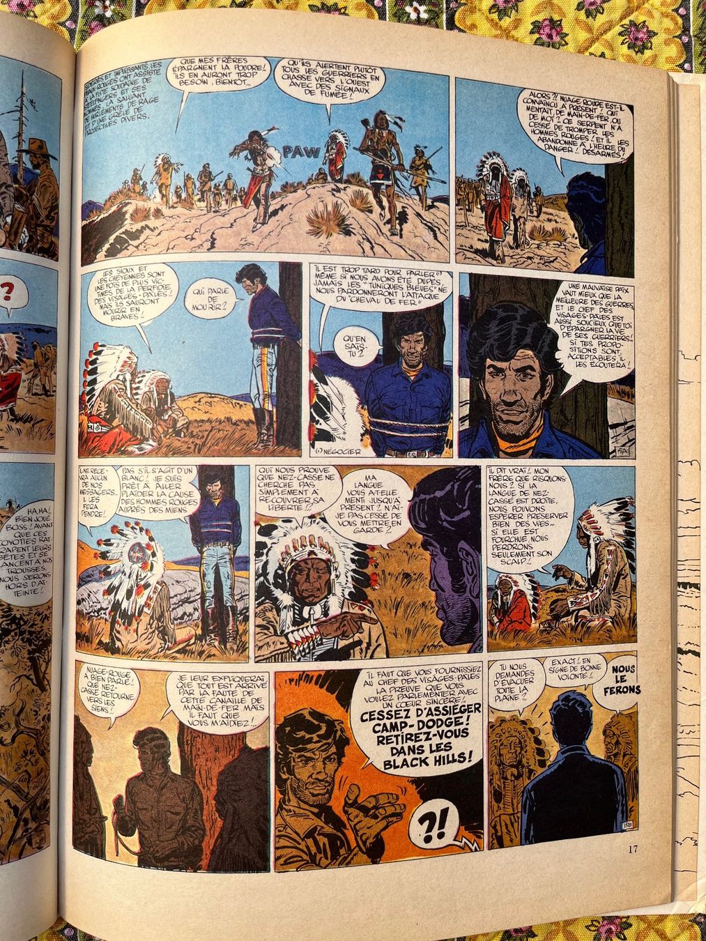 Fumetti: BLUEBERRY - La Piste des Sioux – Usato da Commugny venduto da MCapital 4