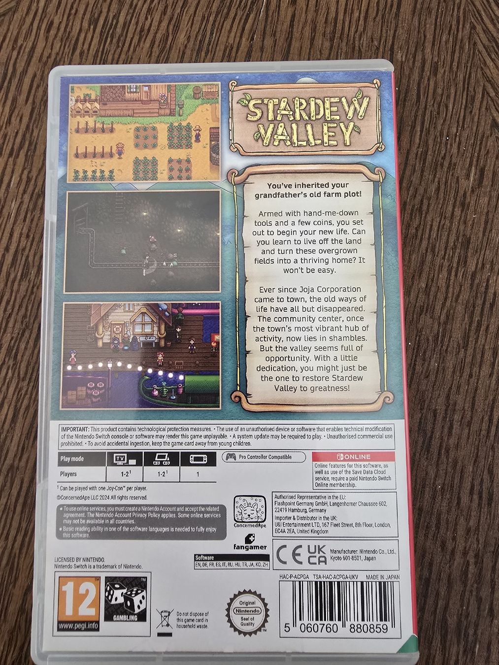 Nintendo Spiele: Stardew Valley Nintendo Switch – Gebraucht aus Steffisburg von hugo_00 1