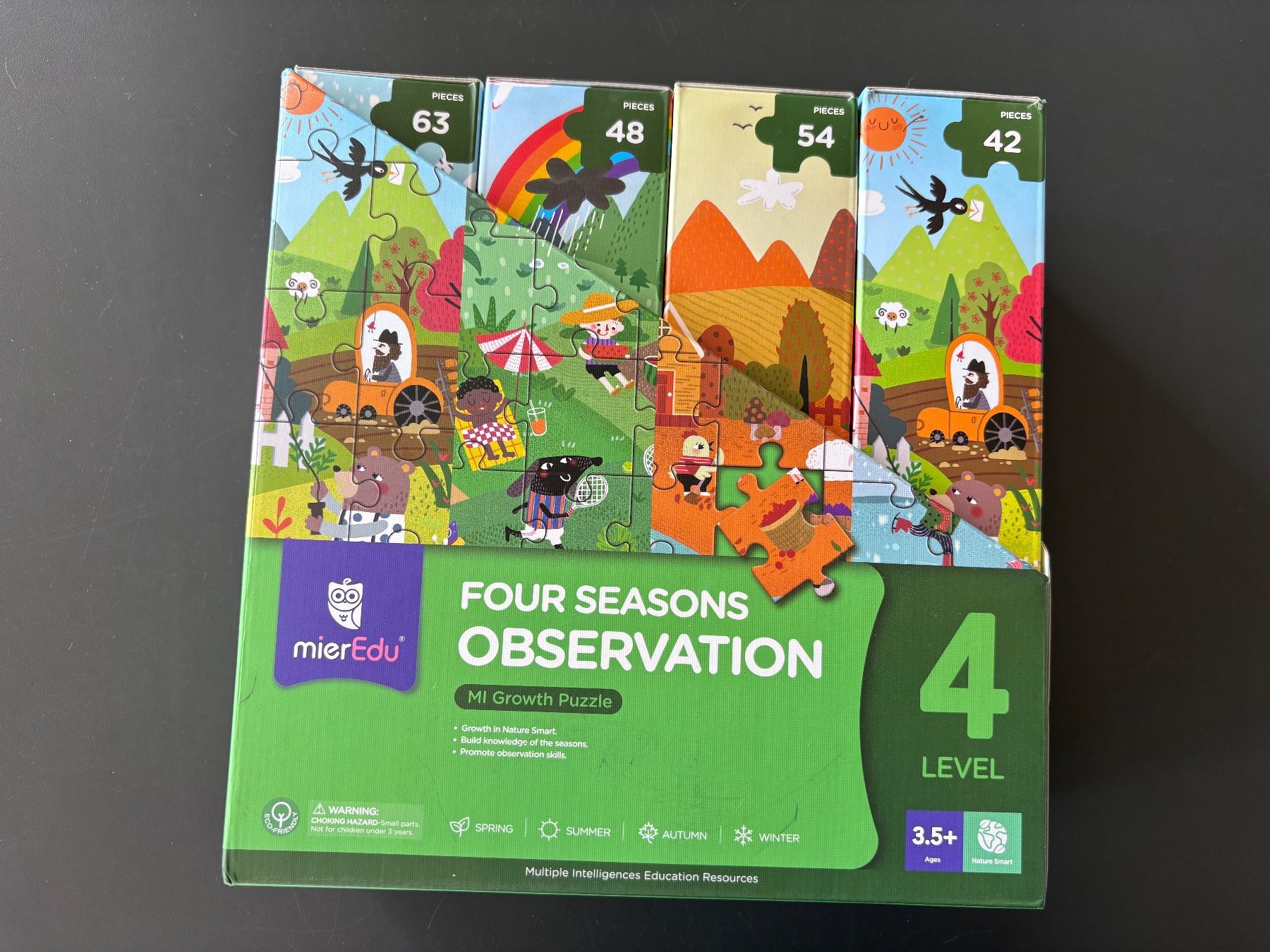 Puzzle: MierEdu Puzzle,  Four Seasons – Usato da Brugg AG venduto da tsannen