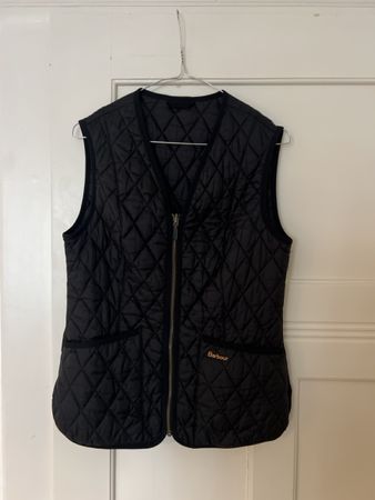 Barbour Steppweste Schwarz Damen Grösse 36 (S) Top Zustand
