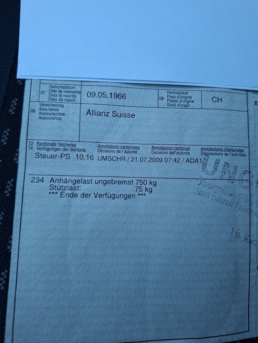 Nissan Automobili: Nissan Qashqai+2 – Usato da Sarmenstorf venduto da Taeschli01 8