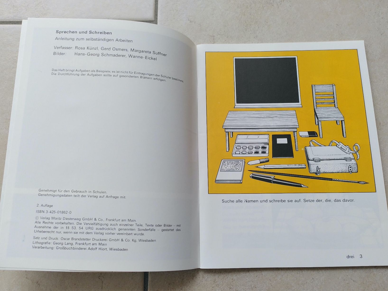 Libri: SPRECHEN UND SCHREIBEN 2 – Usato da Brugg AG venduto da olamim 1