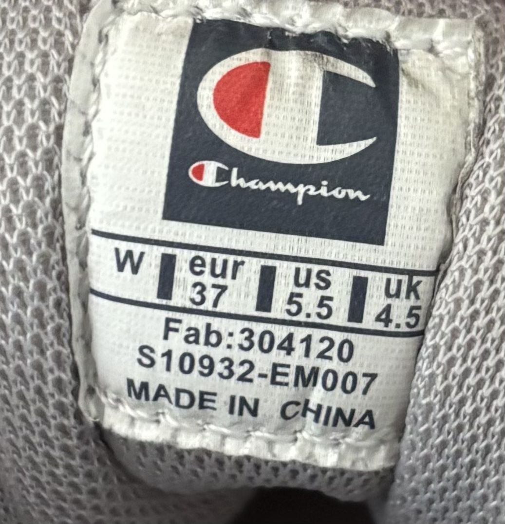 Champion Scarpe da donna: Baskets Champion gris clair,  37 – Usato da Moutier venduto da chicboutique 3