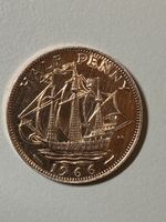 GB - 1/2 Penny - 1966
