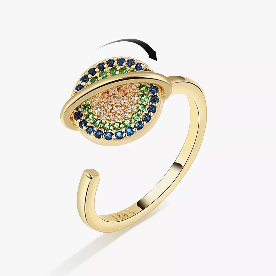 Anelli: Anxiety ring spinner ring – Nuovo e nell'imballaggio originale da Aarburg venduto da StavFashion