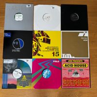 Minimal Electro Tech Acid House Vinyl Sammlung 33 Stk.