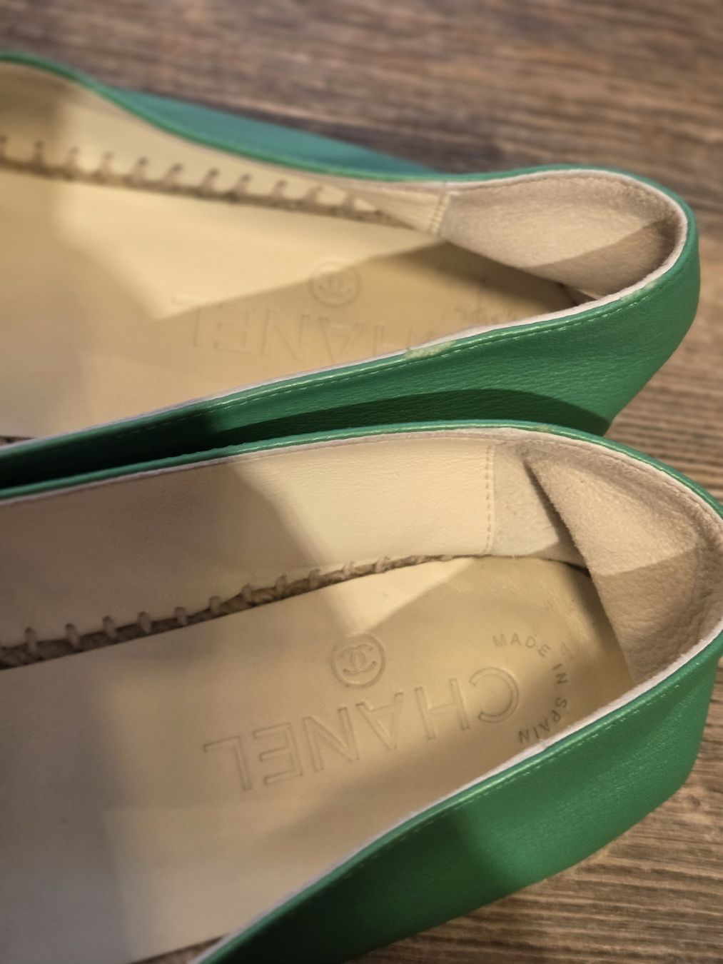 Chanel Scarpe da donna: Chanel Leder Espadrilles – Usato da Zürich venduto da Bubi83 4