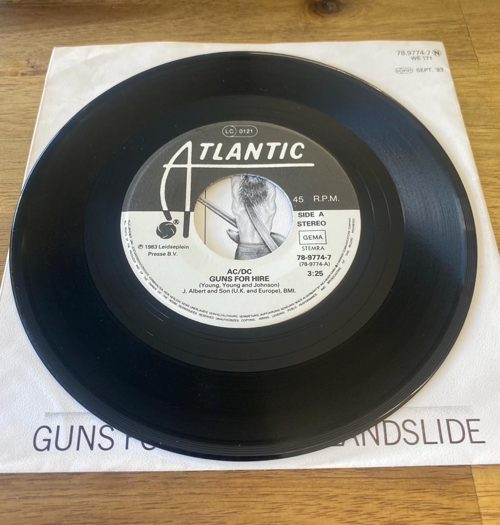 Dischi in vinile: ACDC Guns for Hire Single 1983 – Usato da Belp venduto da B7L0 2