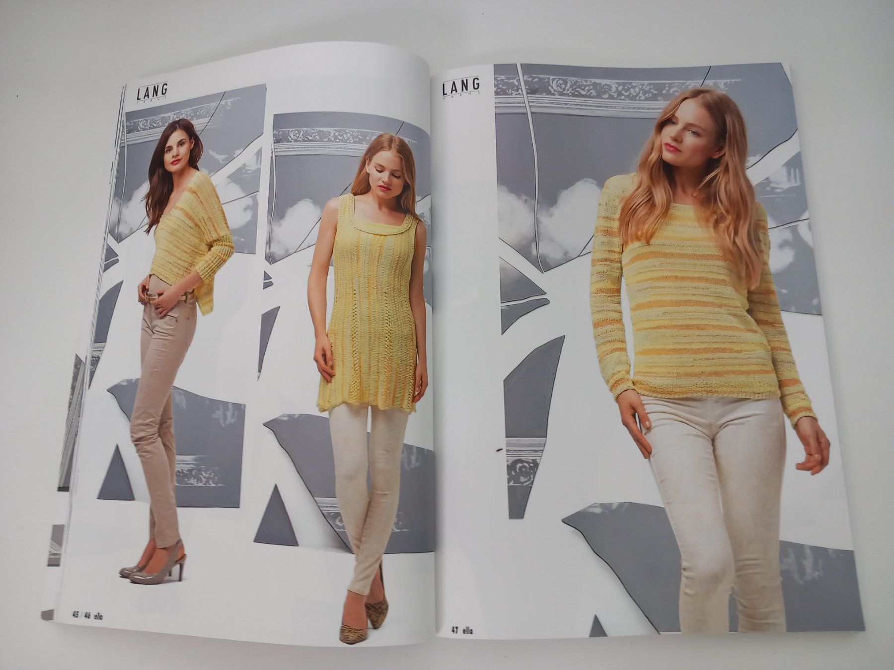 Riviste & Magazine: Anleitungsheft Strick Lang Yarns Collection – Nuovo (secondo la descrizione) da Oensingen venduto da SpiPhEg46 1