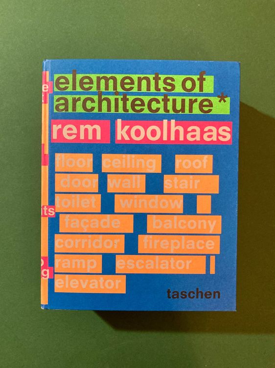 Rem Koolhaas, Elements of Architecture Kaufen auf Ricardo