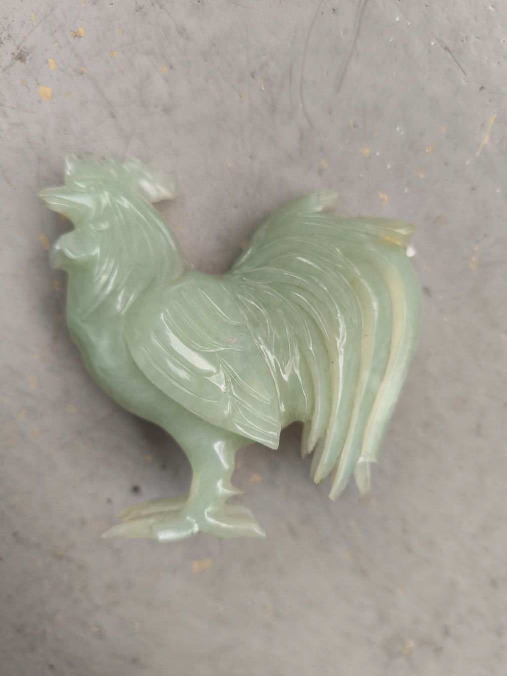 Statuette: Antike, handgeschnitzte Jade-Figur aus China – Usato da Zürich venduto da Decours 6