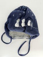 Warme Wintermütze Gr. 49 für Baby mit Pinguinen von maximo