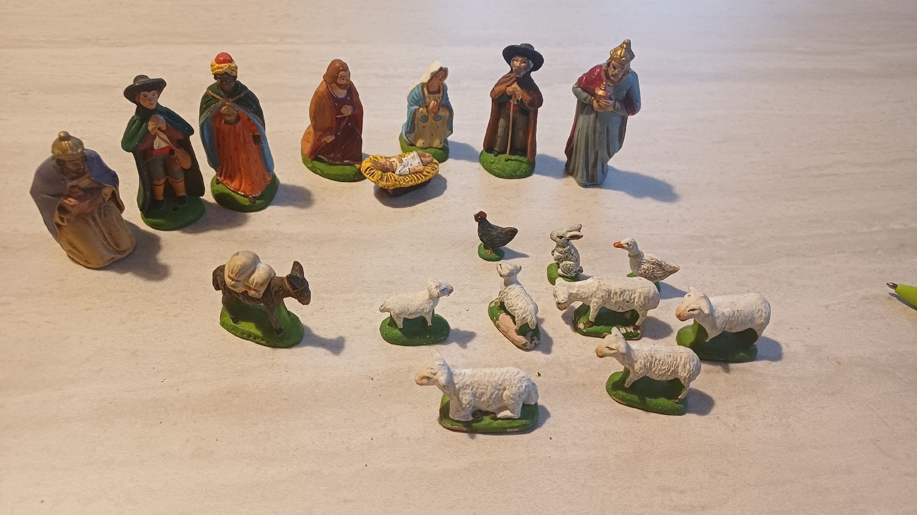 Statuette: 18 Alte Krippenfiguren  – Usato da Flawil venduto da Naphtali 7