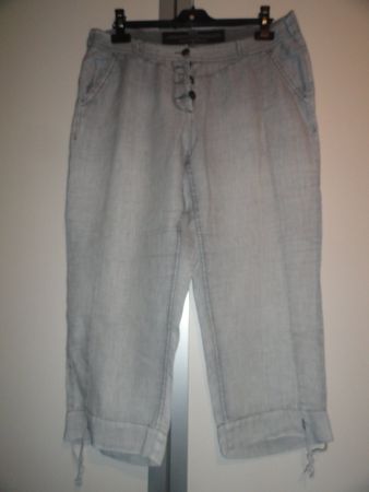 LEICHTE CECIL BAUMWOLL-LEINEN HOSE GR. M ***