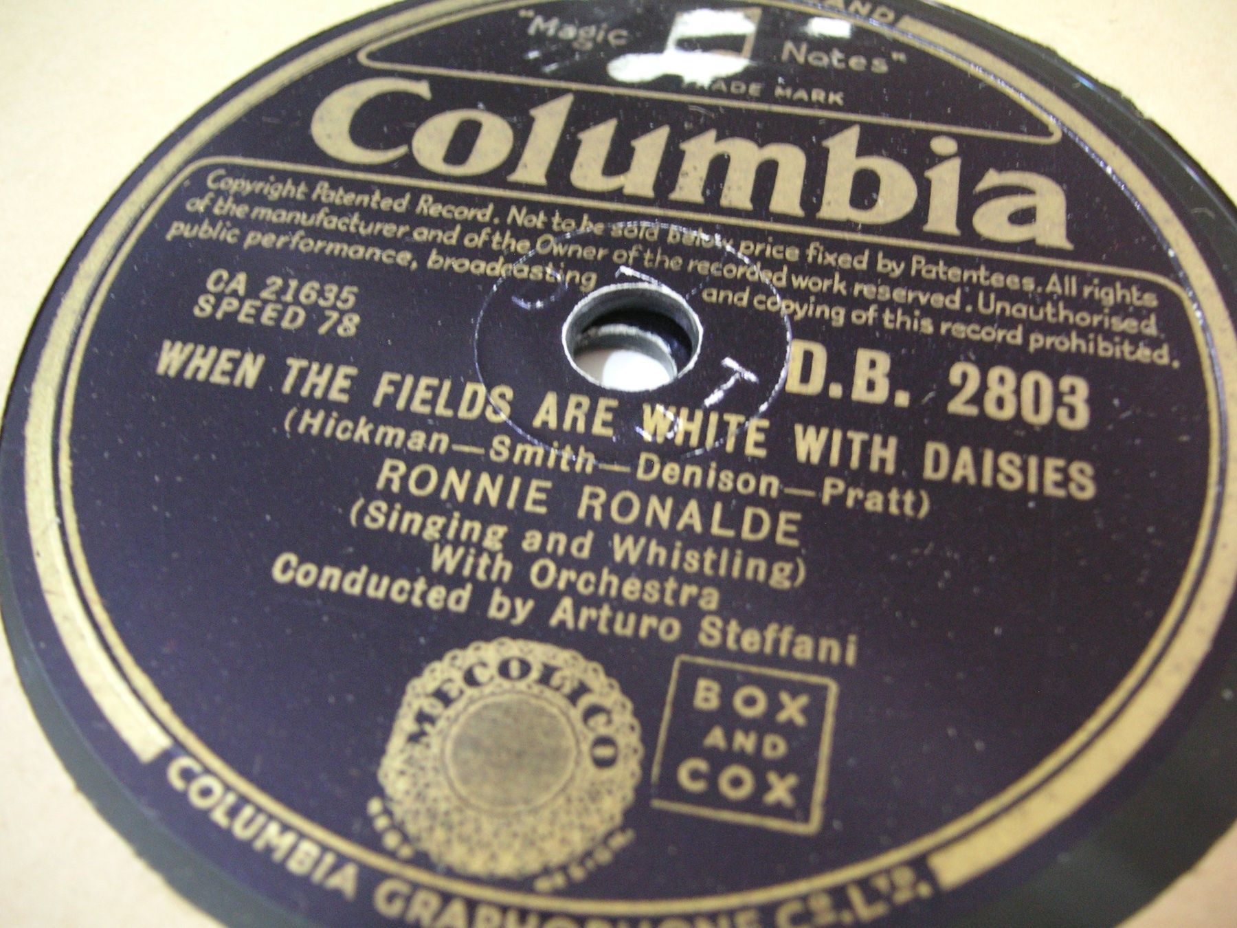 Schallplatten: DISQUES 78 TOURS – Gebraucht aus Lausanne von Leag 8