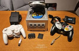 Nintendo GAMECUBE Konsole mit Zubehör & Spiel