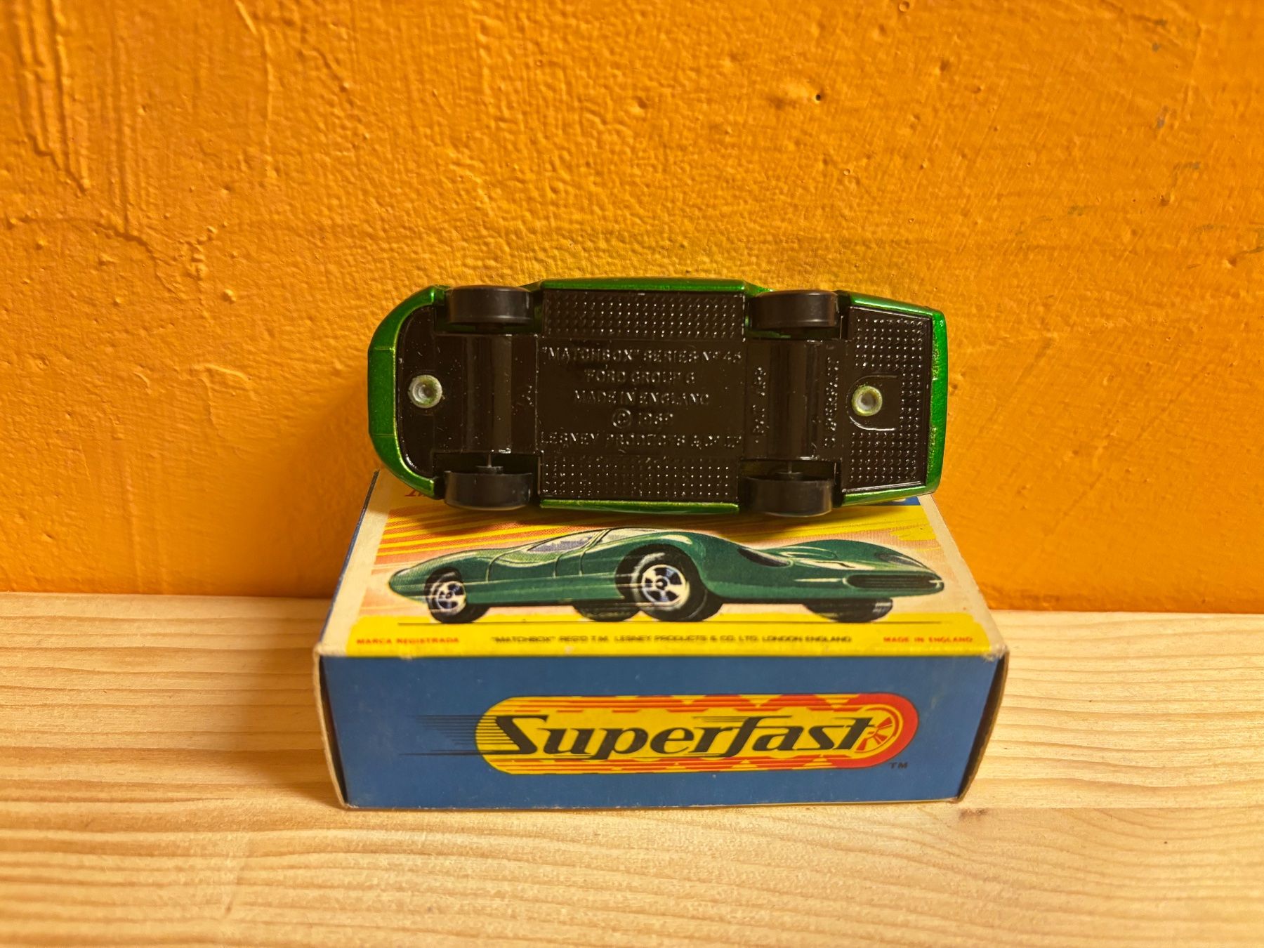 Ford Modellini d'auto: Matchbox Superfast Nr. 45 Ford Group 6 in OVP – Usato da Thun venduto da BlauerKlaus 5