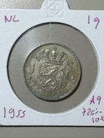 Pays-Bas - 1 gulden - 1955 - AG 