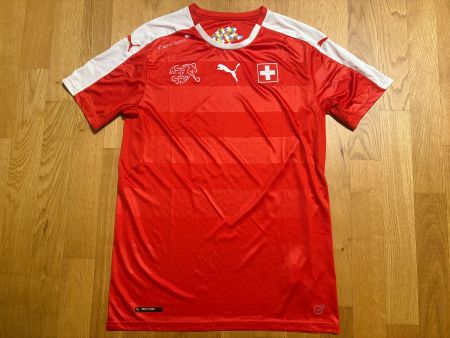 ORIGINAL SCHWEIZ NATI TRIKOT 2016/18 MAILLOT SUISSE PUMA M