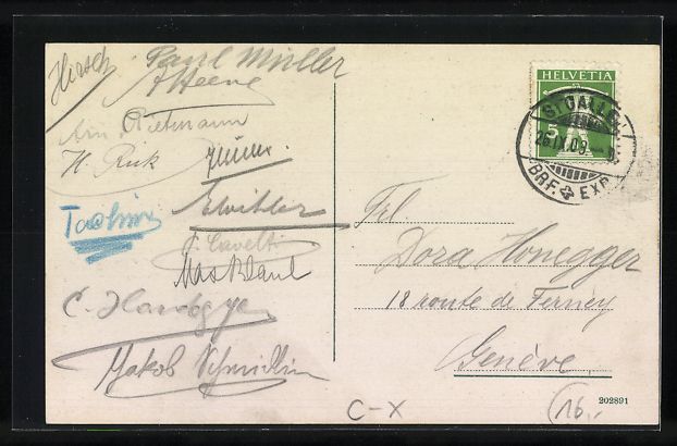 Cartoline postali: Arbon, Hotel Baer mit Fest- und Speisesa – Usato da Berlin venduto da bartko-reher 1