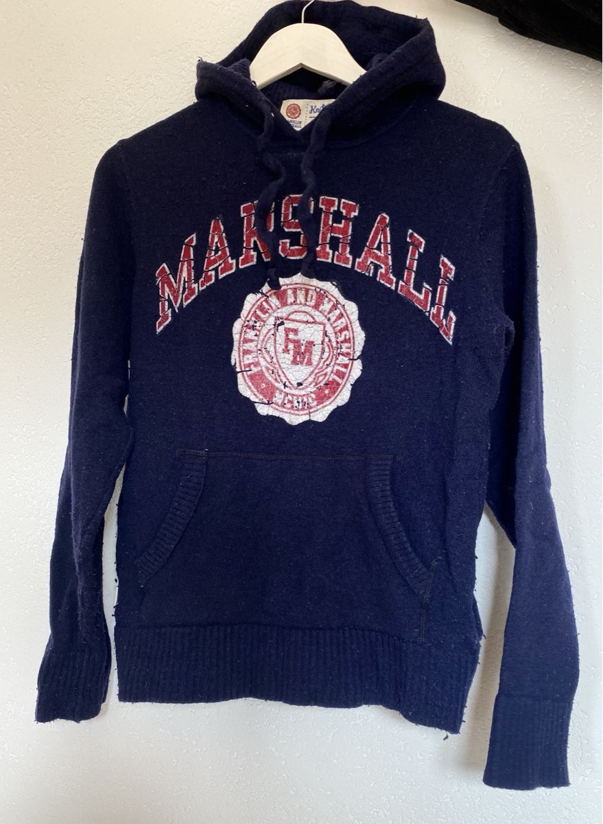Maglioni & Felpe: Sweat à capuche Franklin & Marshall bleu marine – Usato da Sion venduto da lbo_jpy8