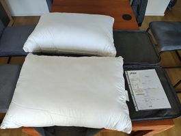 Kopfkissen 50x70cm 2 Stück. Nur 2 Nächte benutzt neuwertig