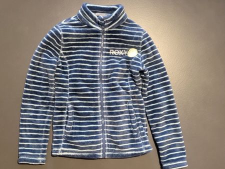 Roxy Faserpelz blau-weiss 10