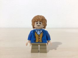 Lego Hobbit Bilbo Baggins - Blue Coat - lor057