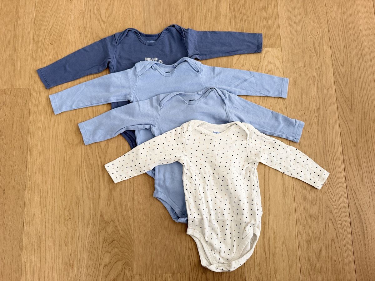 Lupilu Biancheria intima: 4x langarm Body Gr. 86/92 – Usato da Rain venduto da Heike5284