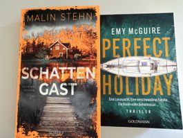 2 Thriller von Malin Stehn und Emy McGuire, neuwertig