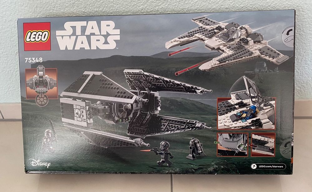 LEGO 75348 - Mand. Fang Fighter vs. TIE Interceptor / NEU | Kaufen auf ...
