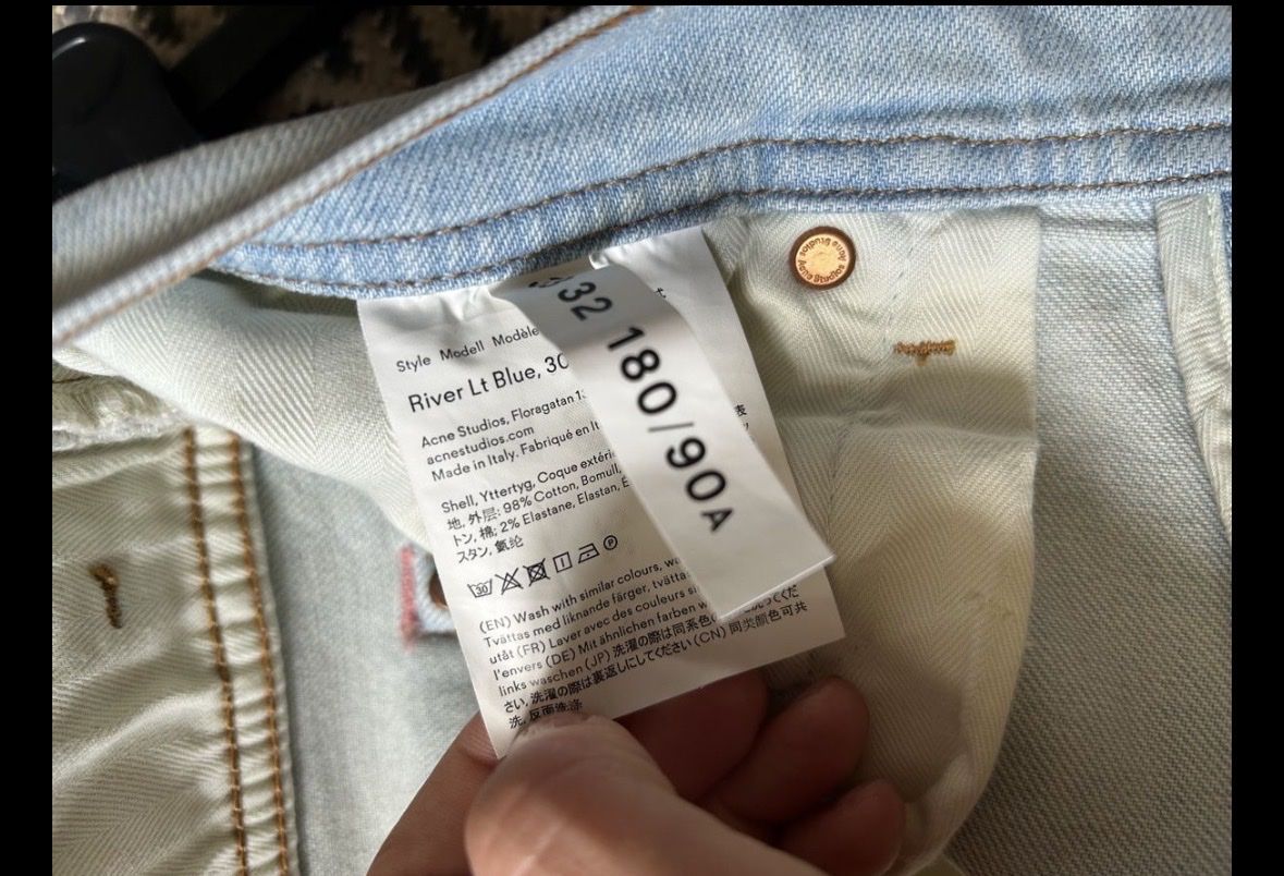 Acne Studios Jeans: Acne Jeans M  – Usato da Morges venduto da Brunocunha05 1
