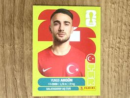 Panini FIFA WM 2026 Sticker - Yunus Akgün -TUR 16