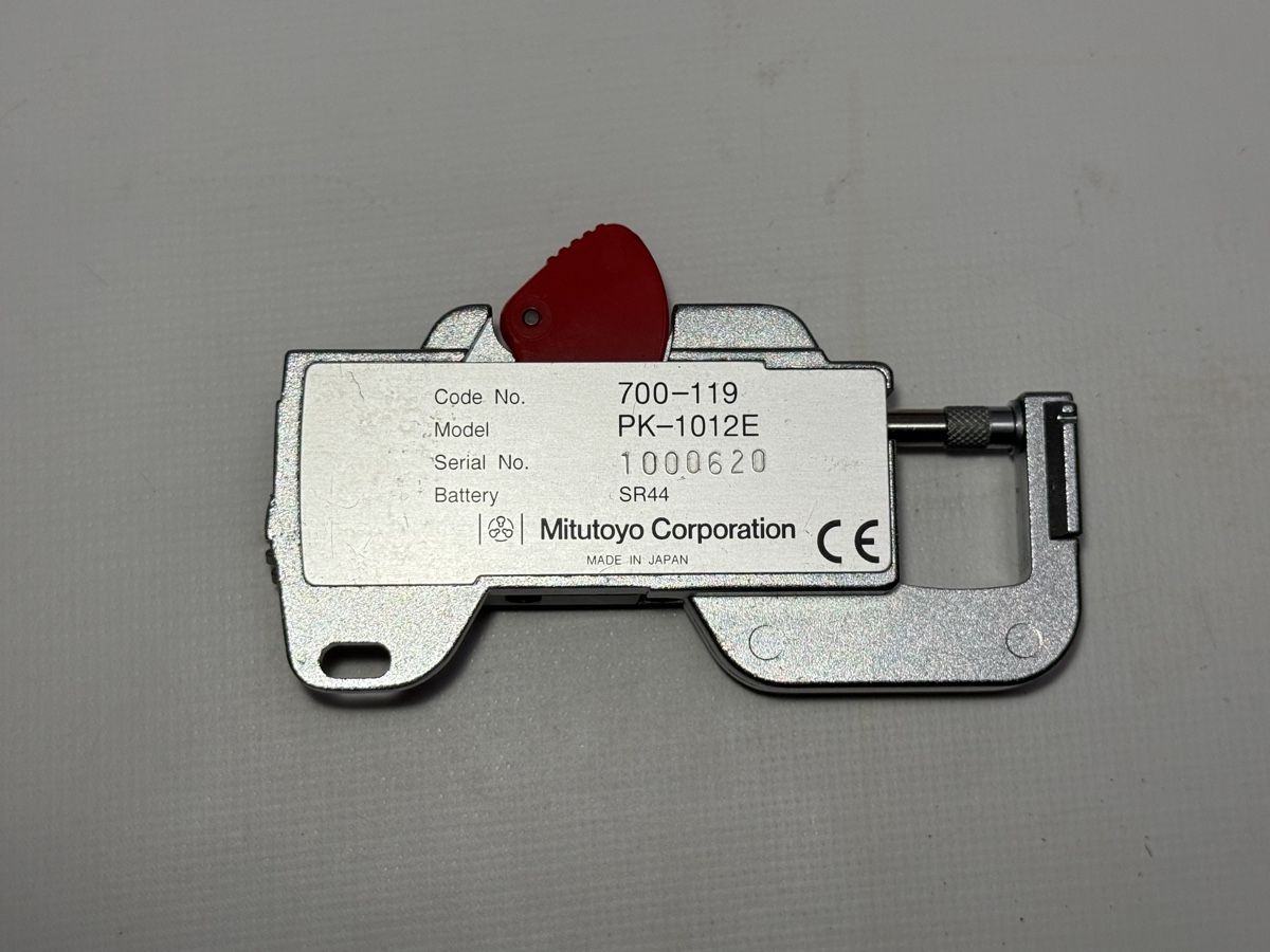 Mitutoyo Messen: Mitutoyo Digital-Dickenmessgerät PK-1012E  Aussenmikrometer – Gebraucht aus Boswil von ABLagerBoswil 4