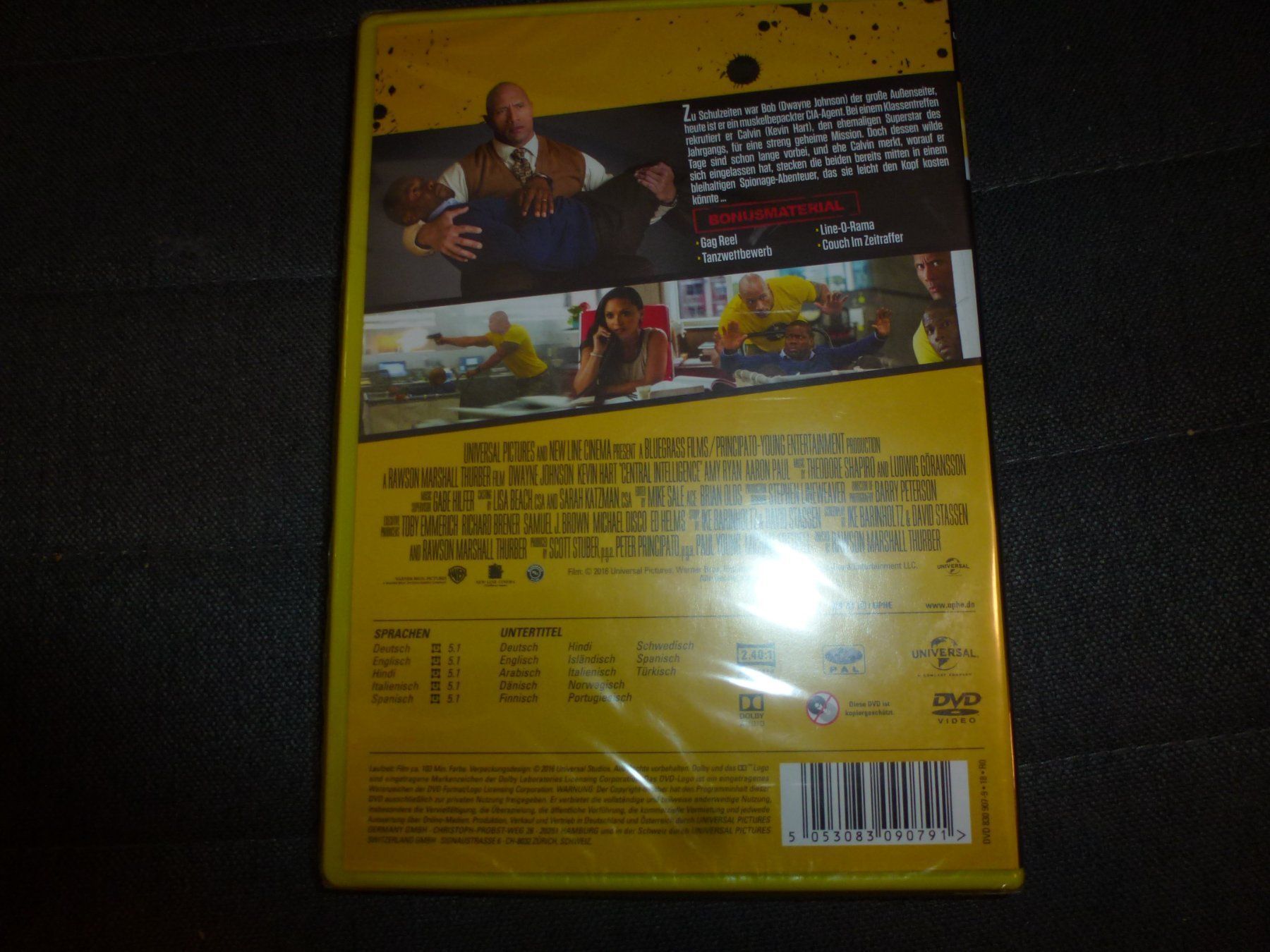 Tous les DVDs: Central Intelligence DVD NEUWARE – D'occasion à Olten par Disc-Verkauf 1