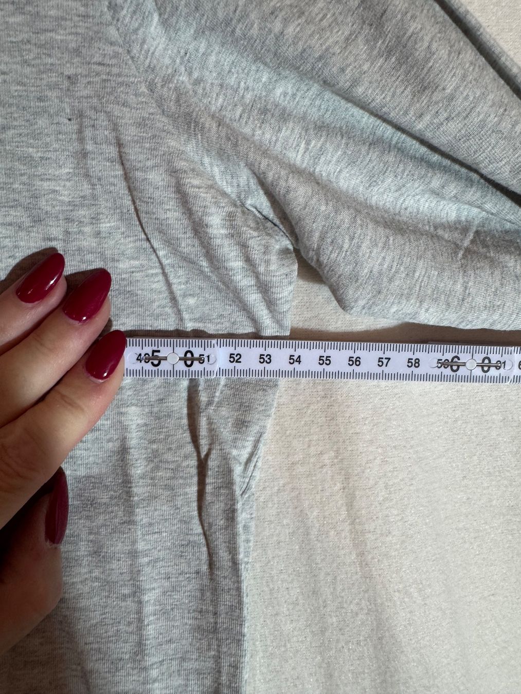 C&A T-shirt: Hellgraues Langarm Shirt, Basic von C&A Gr. XL – Usato da Grosswangen venduto da second_hand_dress 4