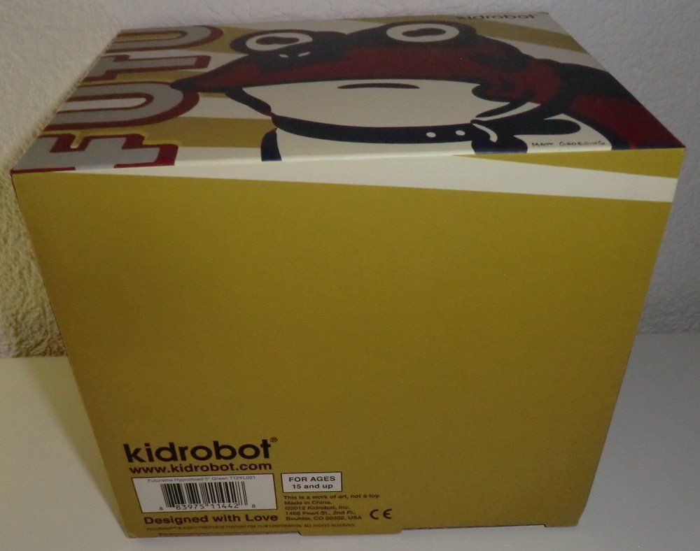 Statuette: 2012 Futurama Hypnotoad Kid Robot Figur Limitierte Auflage – Nuovo e nell'imballaggio originale da Kreuzlingen venduto da JefN. 2