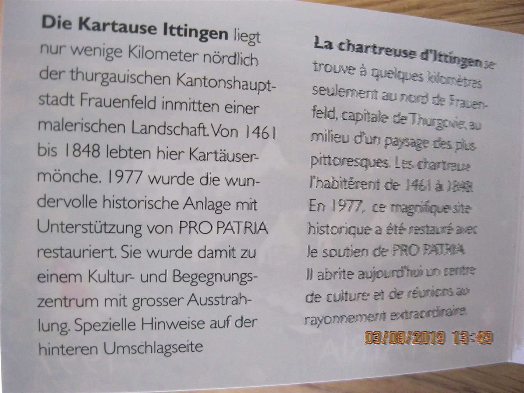 Alle Briefmarken: 1997 Pro Patria Markenheft Postfrisch – Neu (gemäss Beschreibung) aus Affoltern am Albis von Andrezc 2