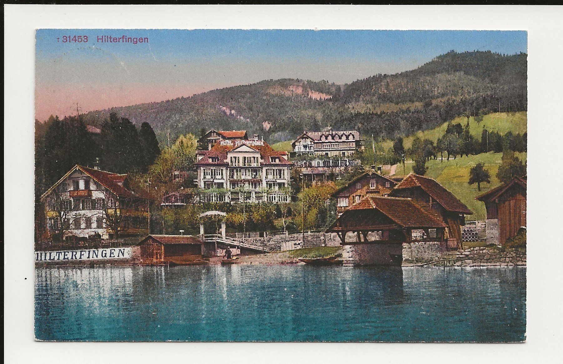 Cartes postales: AK 1920 Hilterfingen – D'occasion à Greifensee par 315WDO