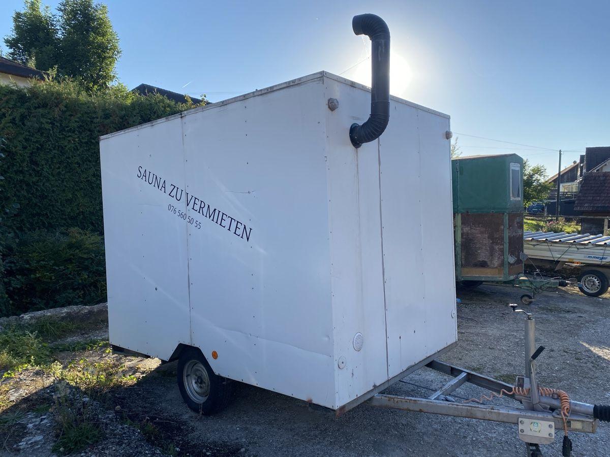 Rimorchi: Mobile sauna anhänger – Usato da Leuzigen venduto da Lucartw 1