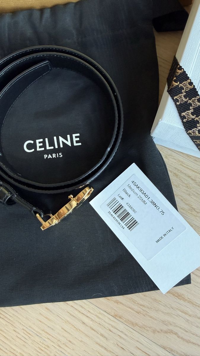 Cinture: Celine Triomphe Belt - Authentic & Stylish Accessory! – Usato da Pratteln venduto da phi_2b8n 1