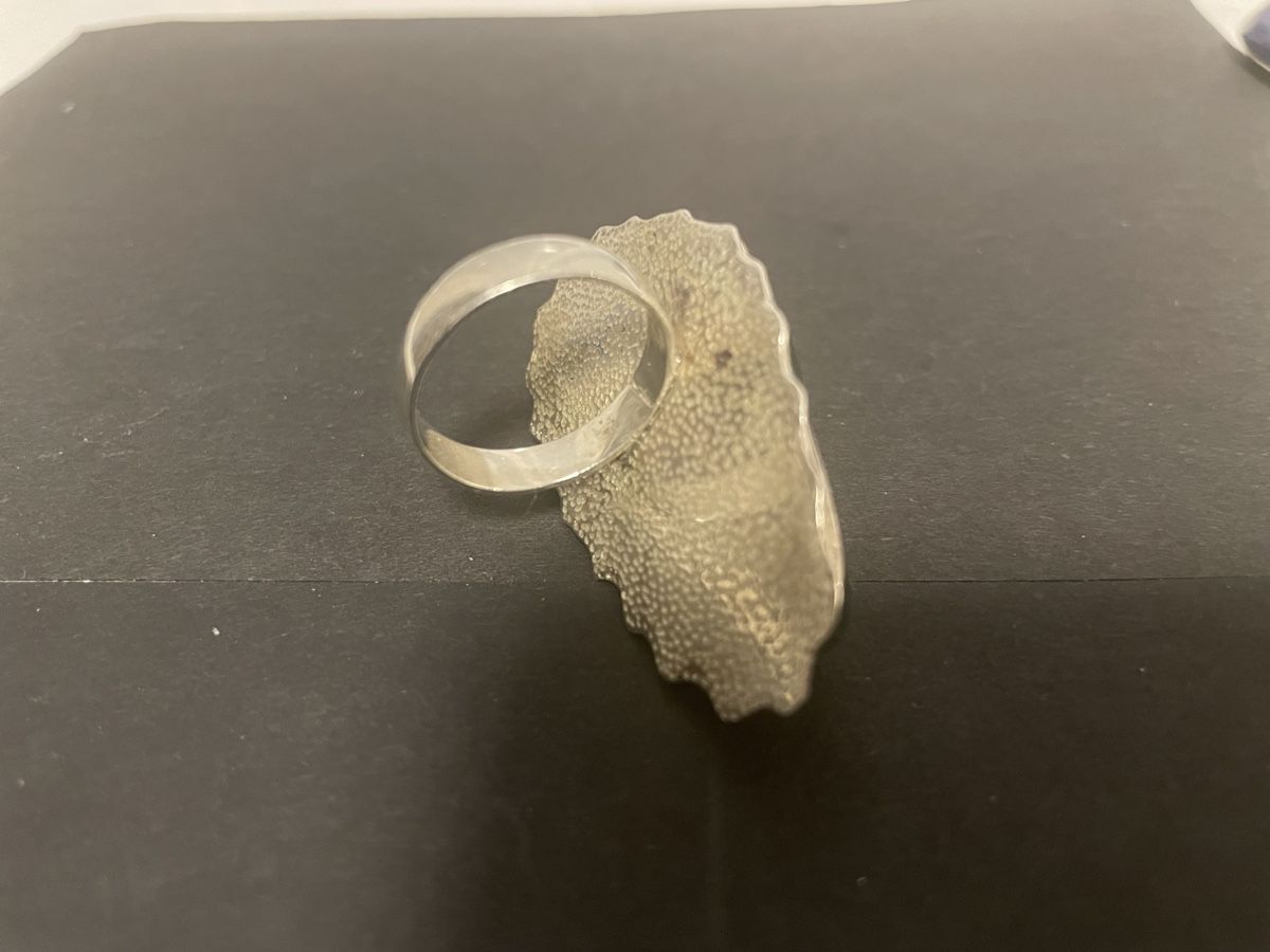 Anelli: 56-Ring (?) mit grossem grünen Stein – Usato da Meierskappel venduto da Hala03 4