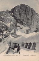 Pilatus-Kulm, Eselspitze im Frühsommer, gelaufen 1907