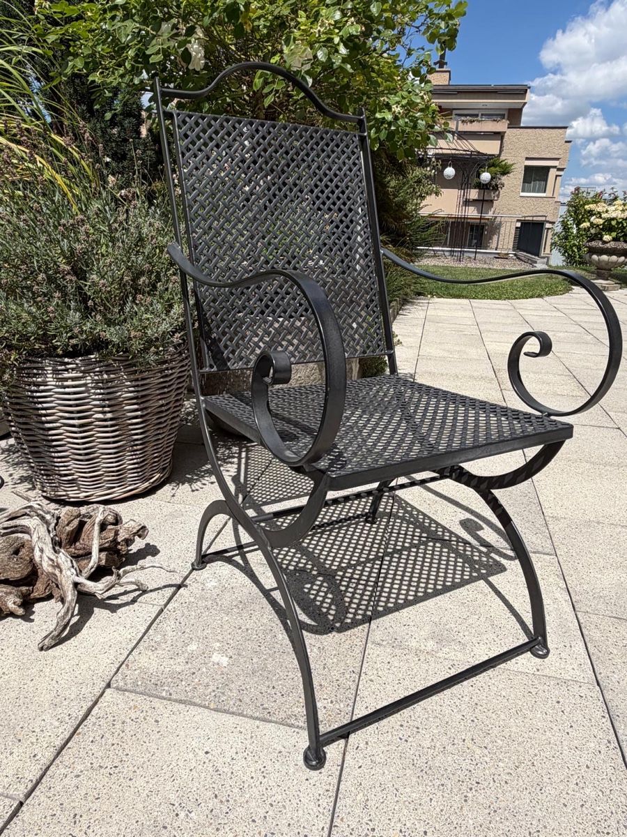 Chaises: 6 Gartenstühle aus Eisen – D'occasion à Zürich par tim_plp5